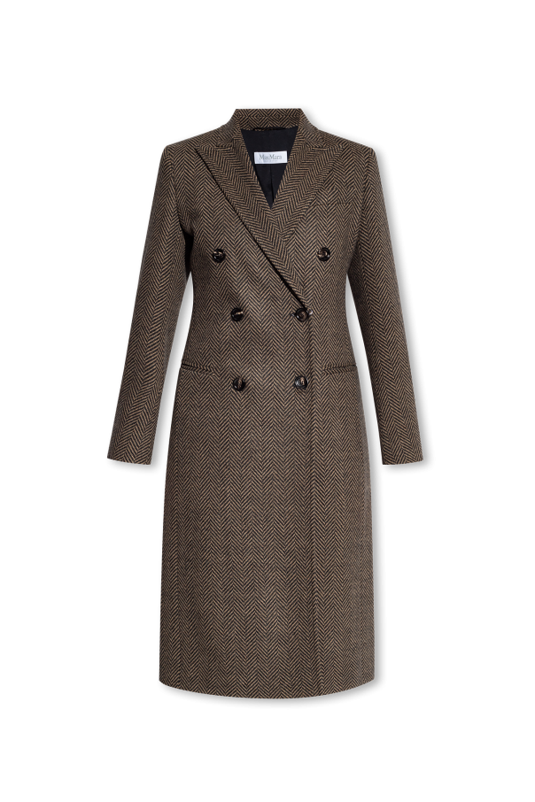 Brązowy Kaszmirowy płaszcz ‘Kassel’ Max Mara Vitkac Polska